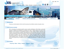 Tablet Screenshot of jes.com.hk